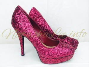 Red Glitter Dorothy Shoes