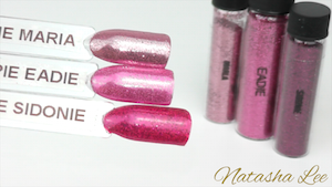 Magpie Glitter Nail Art Pink