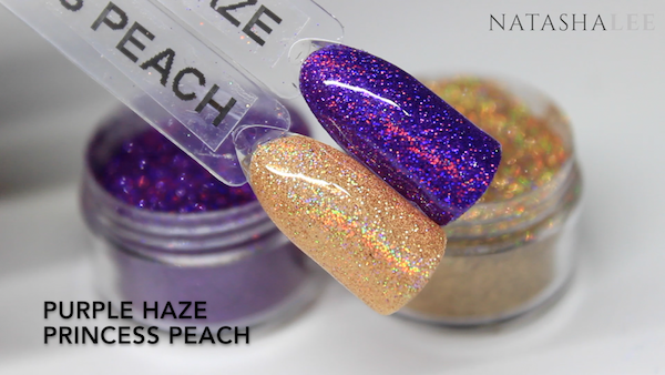 holo glitter swatches for nails