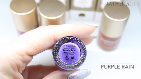 moyou london stamping polish review purple rain