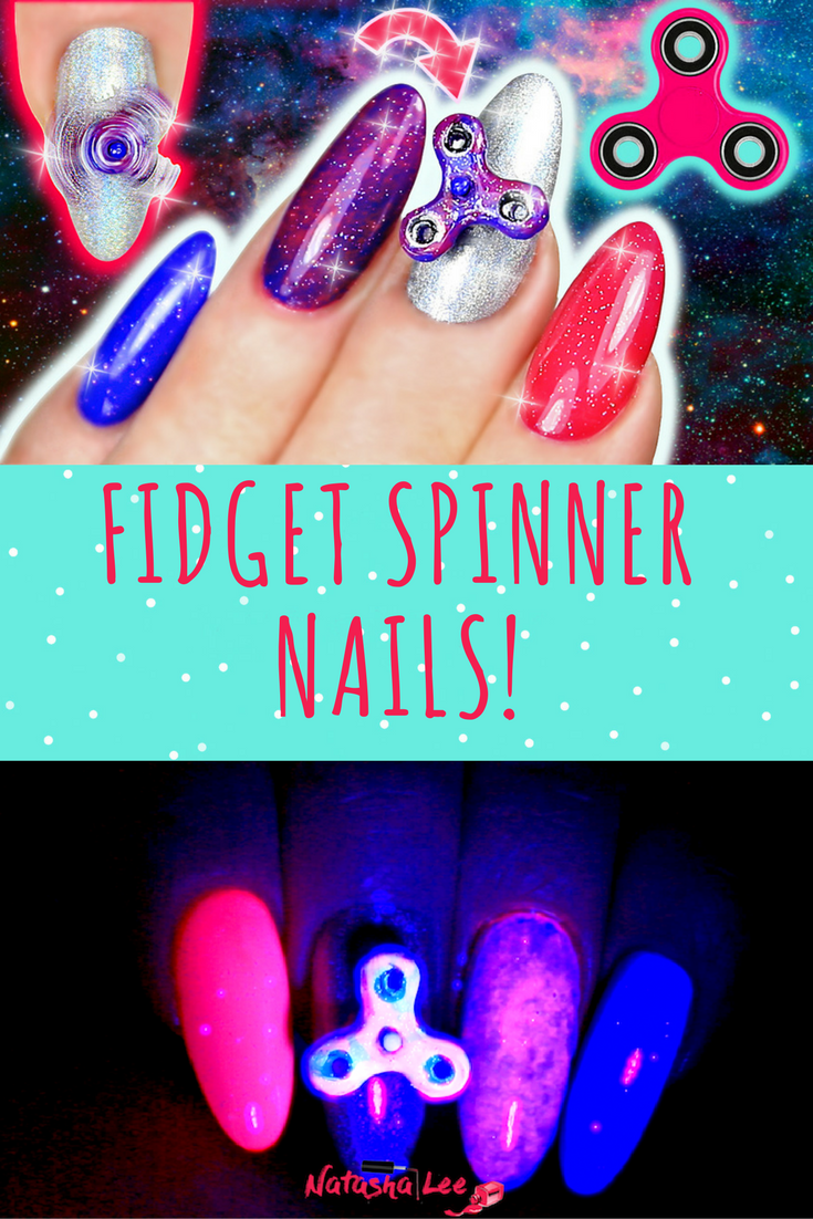 Fidget Spinner Nails